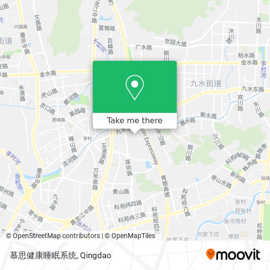 慕思健康睡眠系统 map