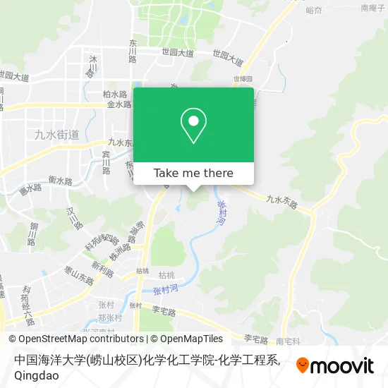 中国海洋大学(崂山校区)化学化工学院-化学工程系 map