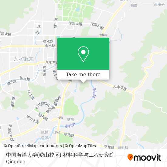 中国海洋大学(崂山校区)-材料科学与工程研究院 map