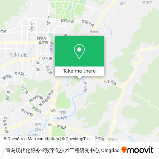 青岛现代化服务业数字化技术工程研究中心 map