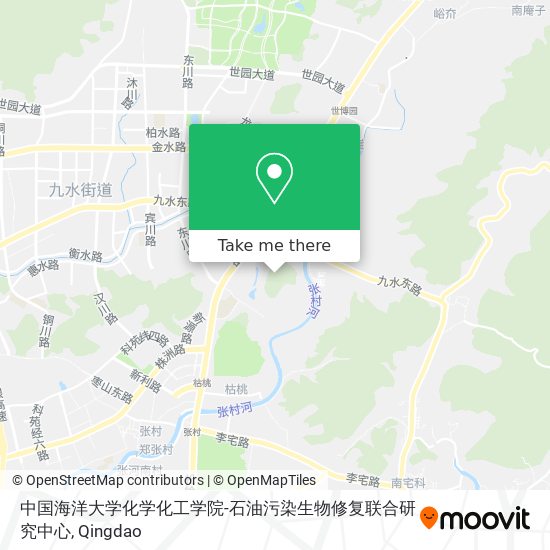 中国海洋大学化学化工学院-石油污染生物修复联合研究中心 map