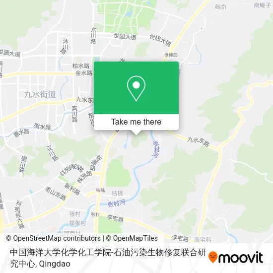 中国海洋大学化学化工学院-石油污染生物修复联合研究中心 map