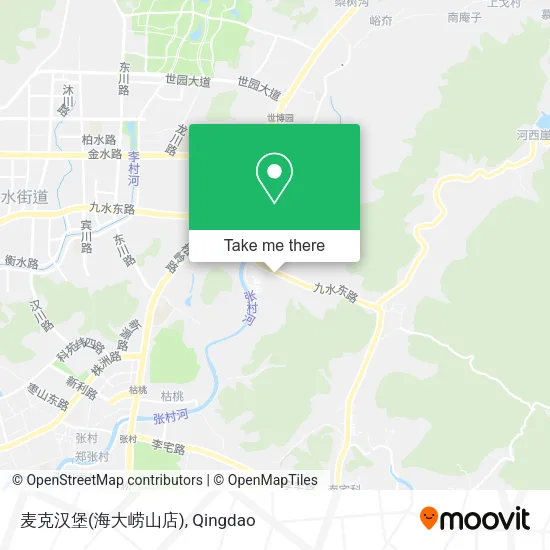 麦克汉堡(海大崂山店) map