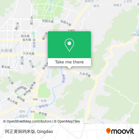 阿正黄焖鸡米饭 map