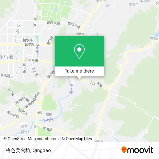 格色美食坊 map