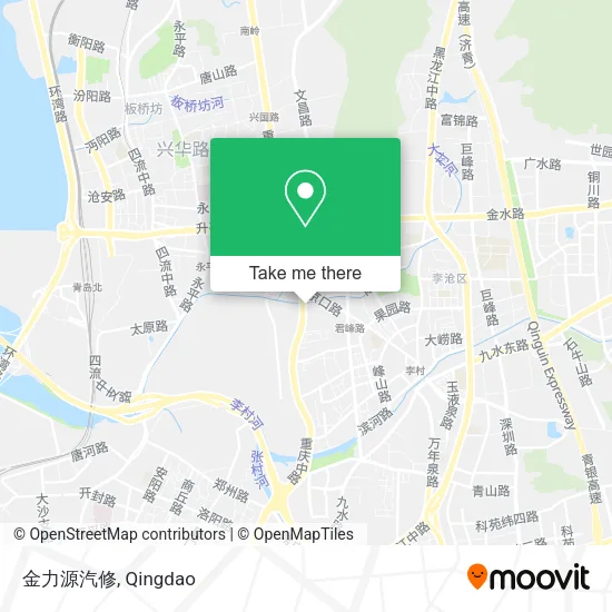 金力源汽修 map