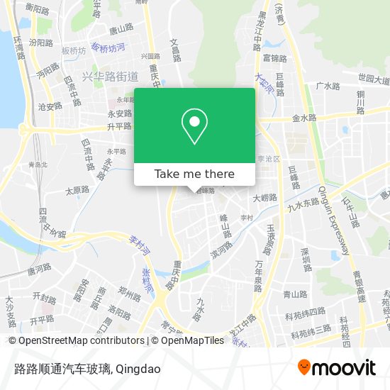 路路顺通汽车玻璃 map