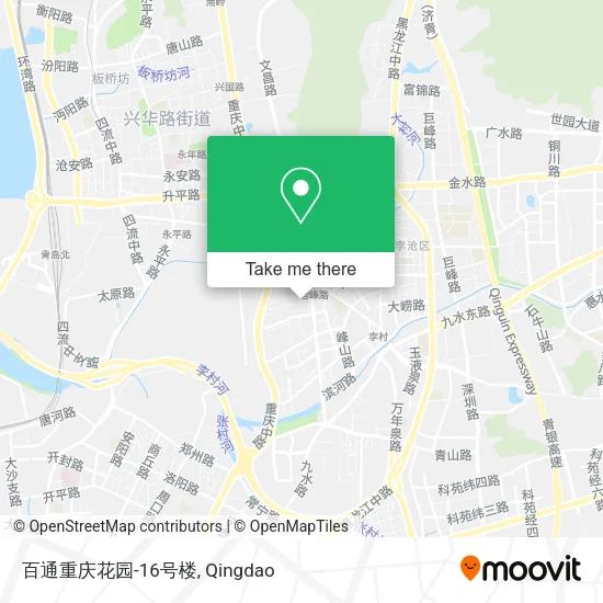 百通重庆花园-16号楼 map