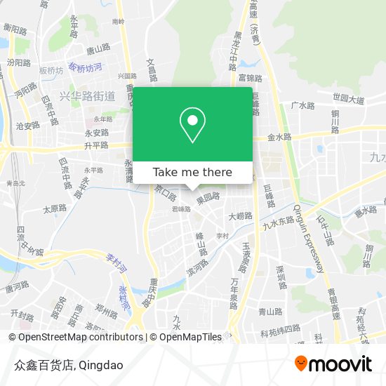 众鑫百货店 map