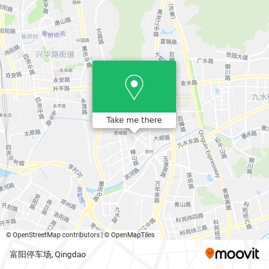 富阳停车场 map