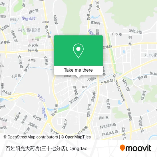 百姓阳光大药房(三十七分店) map