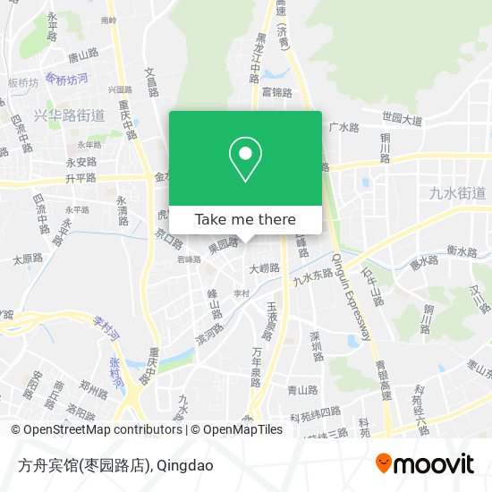 方舟宾馆(枣园路店) map