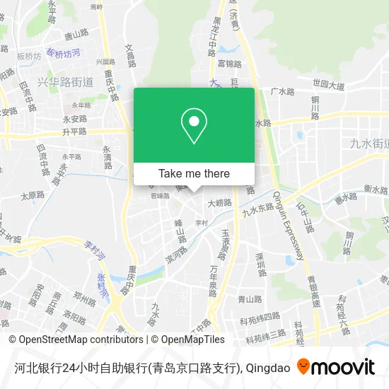 河北银行24小时自助银行(青岛京口路支行) map