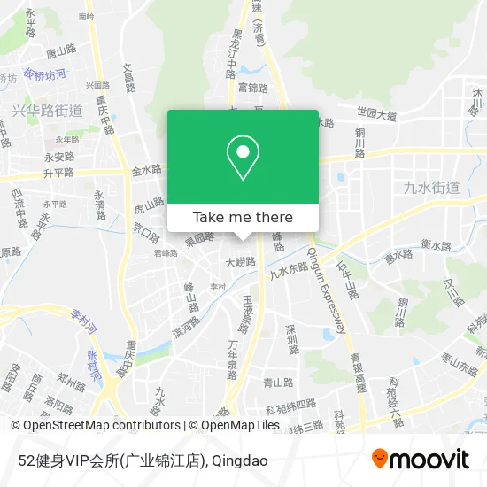 52健身VIP会所(广业锦江店) map