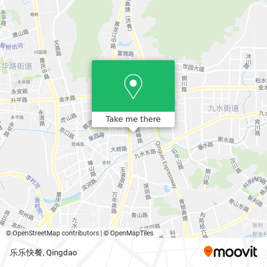 乐乐快餐 map