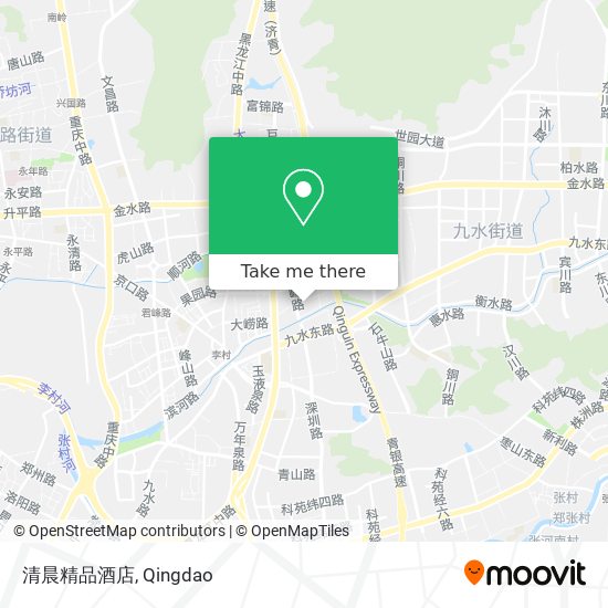 清晨精品酒店 map