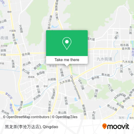 黑龙茶(李沧万达店) map