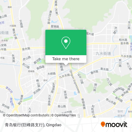 青岛银行(巨峰路支行) map
