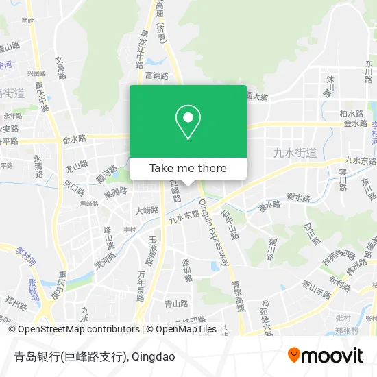 青岛银行(巨峰路支行) map