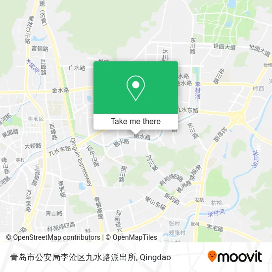 青岛市公安局李沧区九水路派出所 map