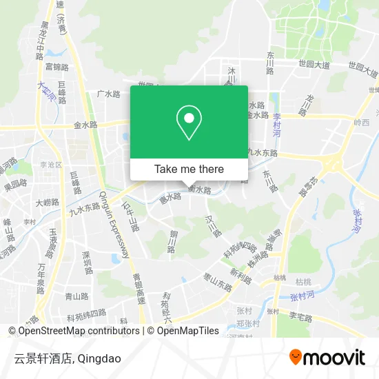云景轩酒店 map