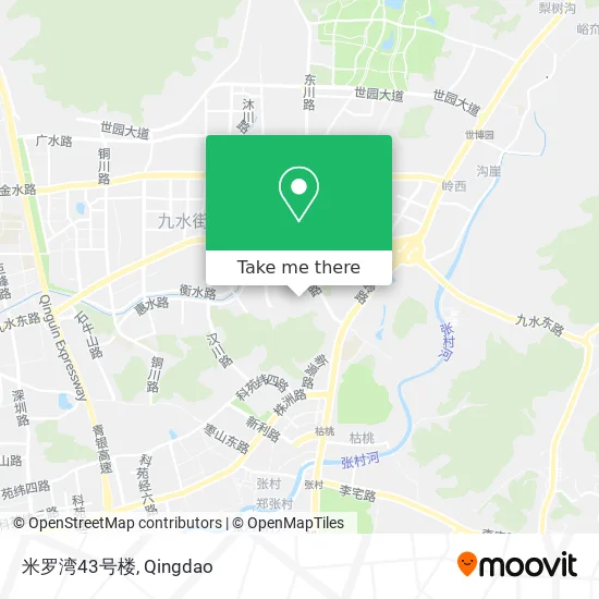 米罗湾43号楼 map