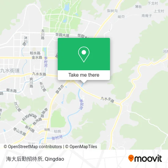 海大后勤招待所 map