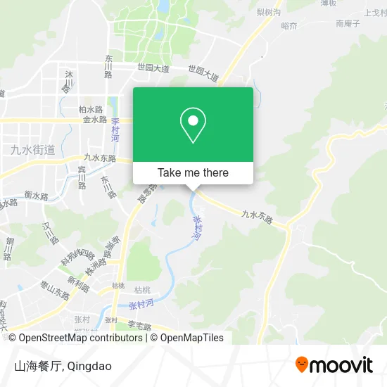 山海餐厅 map