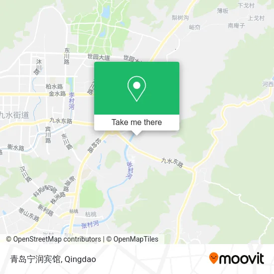 青岛宁润宾馆 map