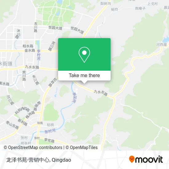 龙泽书苑-营销中心 map