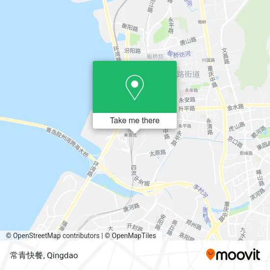 常青快餐 map