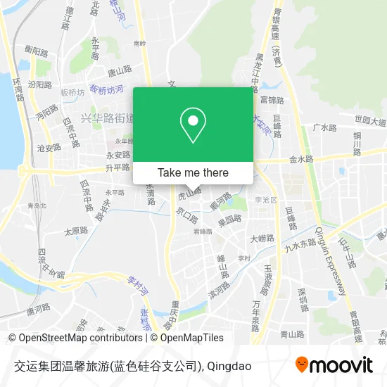 交运集团温馨旅游(蓝色硅谷支公司) map