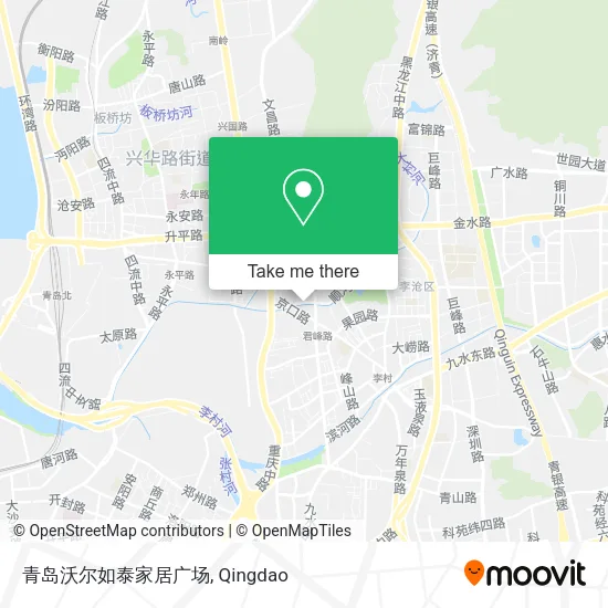 青岛沃尔如泰家居广场 map