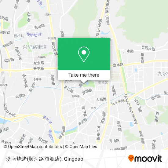 济南烧烤(顺河路旗舰店) map