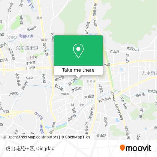 虎山花苑-E区 map