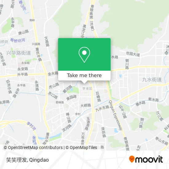 笑笑理发 map