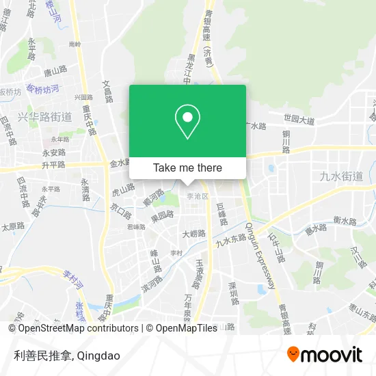 利善民推拿 map