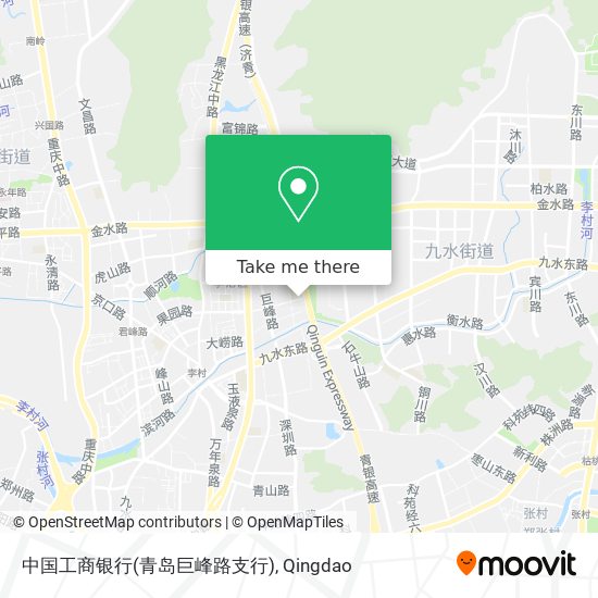 中国工商银行(青岛巨峰路支行) map