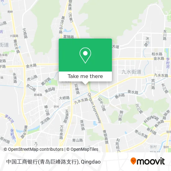 中国工商银行(青岛巨峰路支行) map