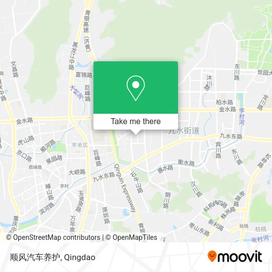 顺风汽车养护 map