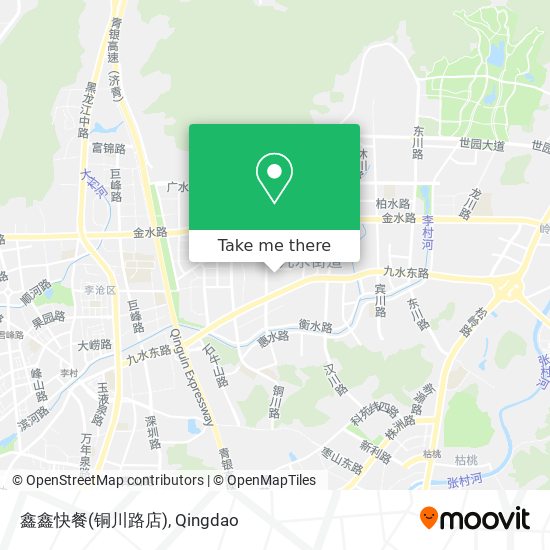 鑫鑫快餐(铜川路店) map