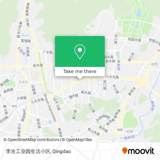 李沧工业园生活小区 map