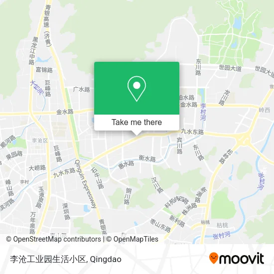 李沧工业园生活小区 map