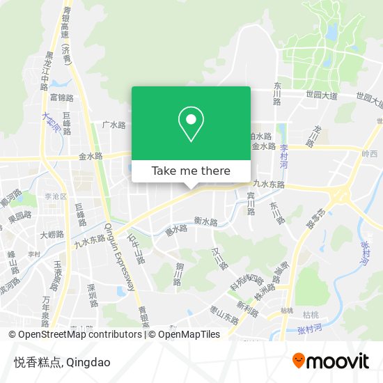 悦香糕点 map