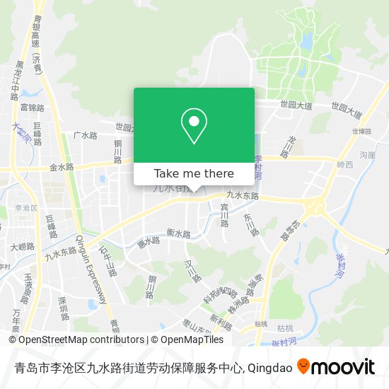 青岛市李沧区九水路街道劳动保障服务中心 map