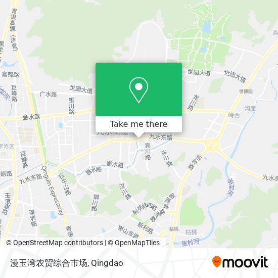 漫玉湾农贸综合市场 map