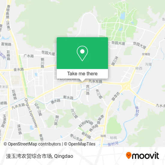 漫玉湾农贸综合市场 map