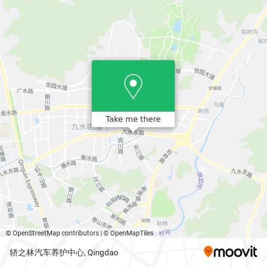 轿之林汽车养护中心 map