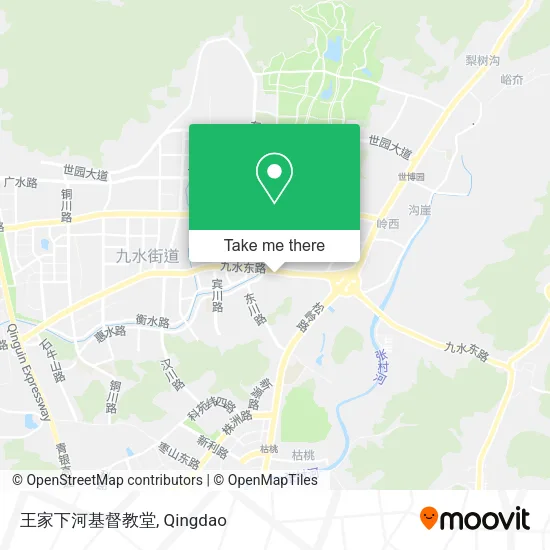 王家下河基督教堂 map