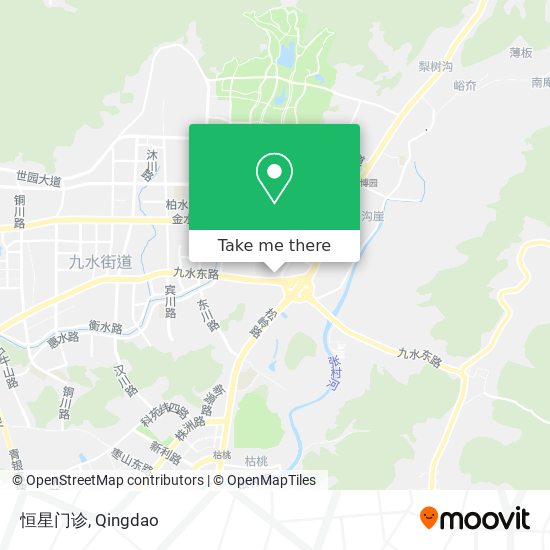 恒星门诊 map